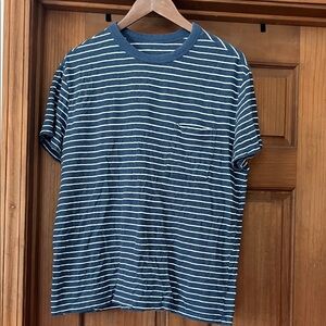 Goodfellow & Co Navy and White Striped Tee